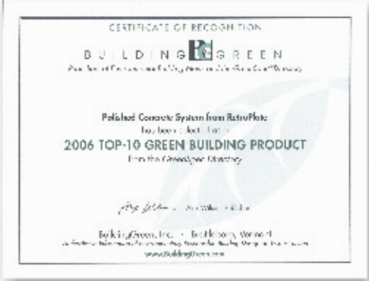 10大綠色建材證書