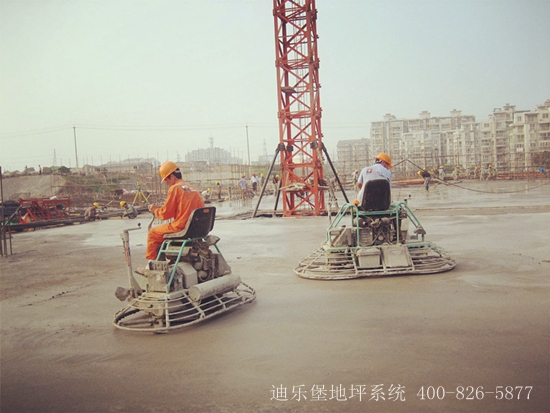 駕駛室抹光機(jī)收光作業(yè)--上海耐福地坪