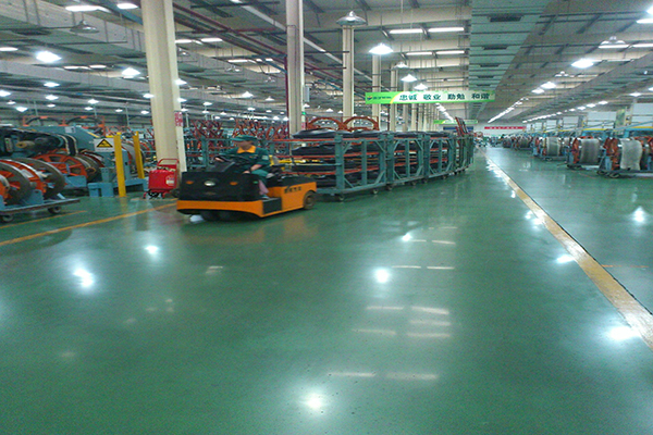 輪胎車間地面材料