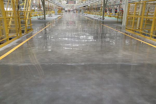 汽車車間固化地坪
