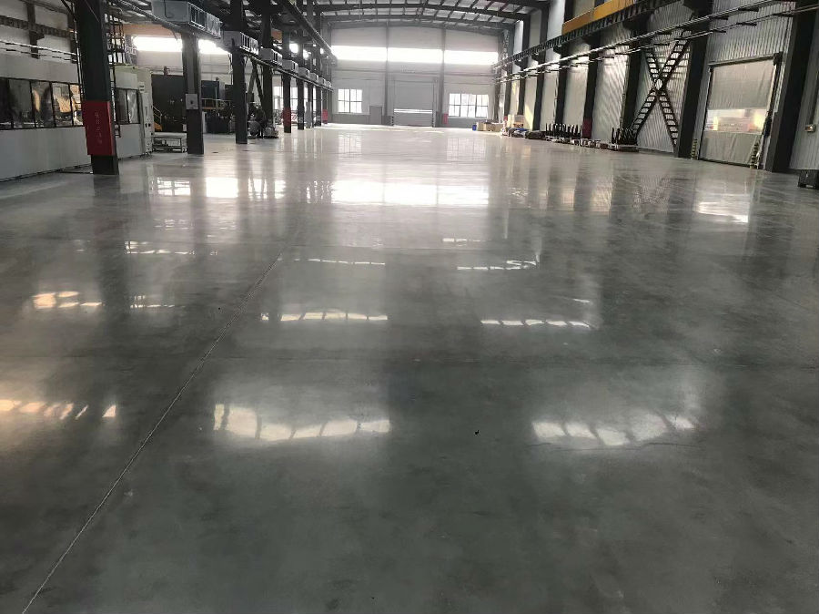 輪胎車間固化地坪