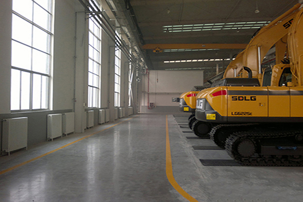 工程機(jī)械車間地坪