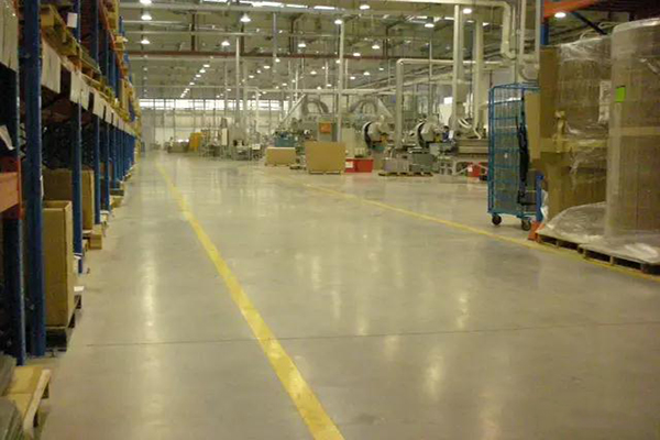機械及零部件車間地坪解決方案