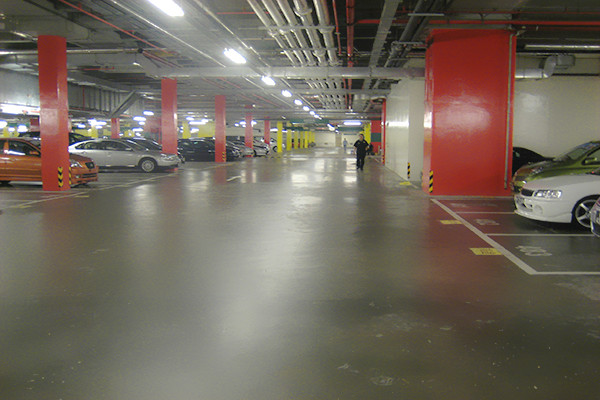 澳門(mén)威尼斯人停車(chē)場(chǎng)地面——迪樂(lè)堡密封固化地坪